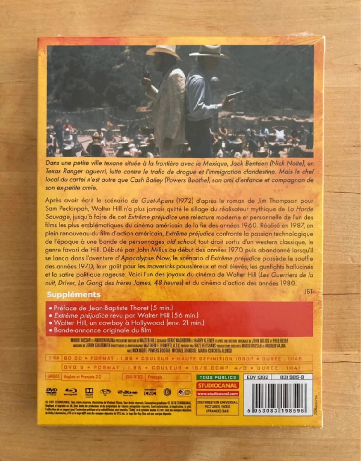 Combo Blu-ray DVD Extrême Préjudice de Walter Hill edição colecionador. – photo 2